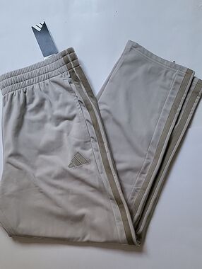 Adidas Mens Track pants Size XL Off White